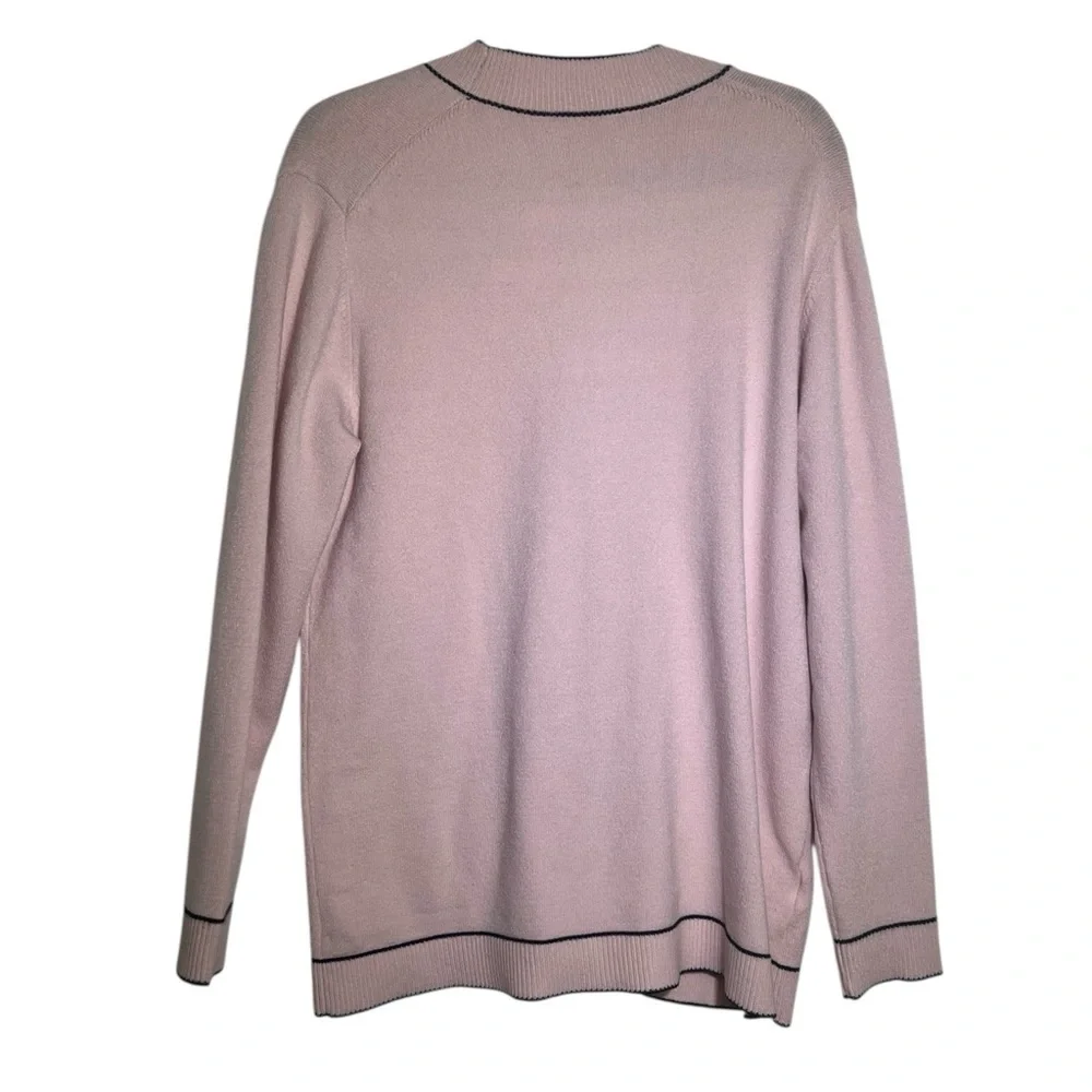 Ann Taylor Pink V Neck Cardigan NWT Large